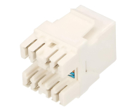 ExtraLink  Moduł keystone port RJ45 UTP 6 (biała) - 1323217 - zdjęcie 2